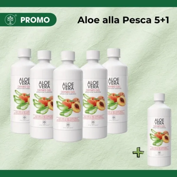 Aloe Pfirsich 5+1