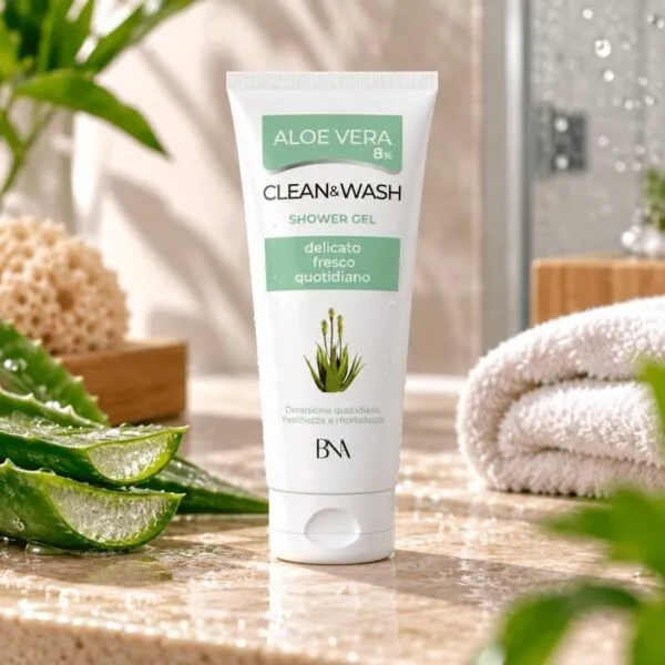 Aloe Vera Clean & Wash Showergel