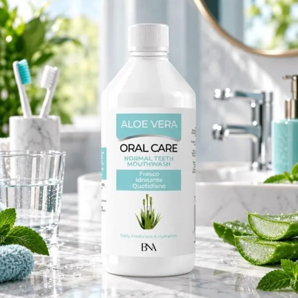 Aloe Vera Oral Care Normal Teeth Mouthwash